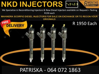 Mahindra Scorpio Diesel Injectors For Sale