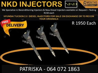 Hyundai Tucson 2.0 Diesel Injectors For Sale