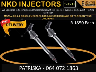 Mazda Cx5 2.2 Diesel Injectors For Sale