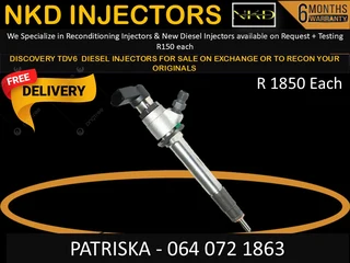 Discovery Tdv6 Diesel Injectors For Sale