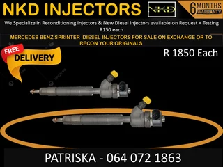 Mercedes Benz Sprinter Diesel Injectors For Sale
