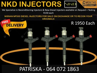 Nissan Np300 Diesel Injectors For Sale