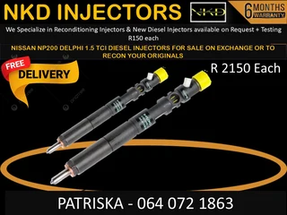 Nissan Np200 Diesel Injectors For Sale