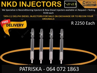 Tata 2,2 Diesel Injectors For Sale