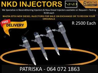Mazda Bt50 New Diesel Injectors For Sale