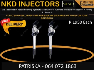 Volvo S40 Diesel Injectors For Sale