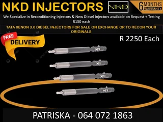Tata Xenon 3.0 Diesel Injectors For Sale