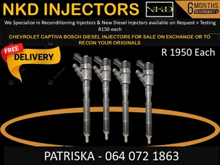 Chevrolet Captiva Diesel Injectors For Sale