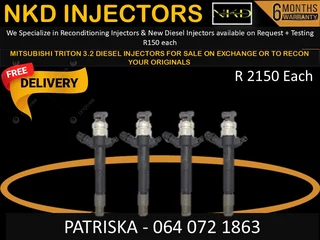 Mitsubishi Triton 3.2 Diesel Injectors For Sale