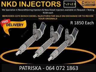 Mercedes C270 Diesel Injectors For Sale
