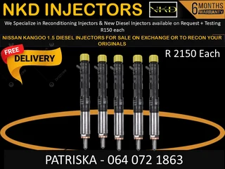 Nissan Kangoo 1.5 Diesel Injectors For Sale