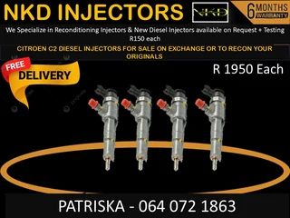 Citroen C2 Diesel Injectors For Sale