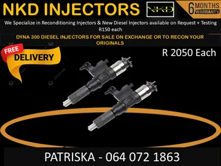 Dyna 300 Diesel Injectors For Sale