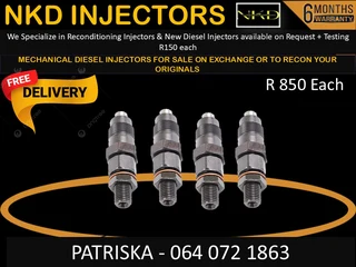 Diesel Mechanicals For Diesel Injectors For Sale