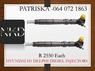 Hyundai H1 Delphi Diesel Injectors