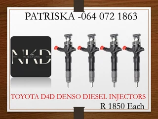 Toyota D4d Diesel Injectors For Sale