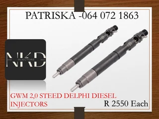 Gwm 2,0 Steed Diesel Injectors For Sale