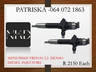Mitsubishi Triton 2,5 Diesel Injectors For Sale