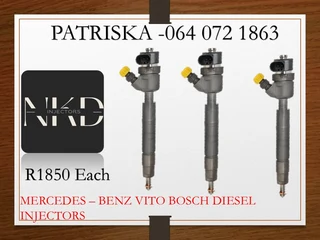 Mercedes Vito Diesel Injectors For Sale