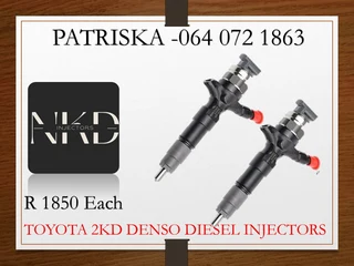 Toyota 2kd Diesel Injectors For Sale