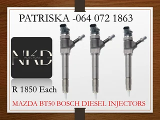 Mazda Bt50 Diesel Injectors For Sale