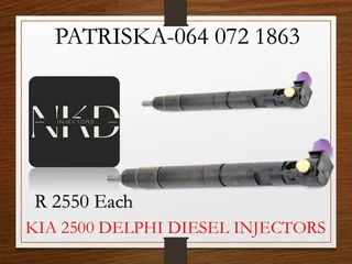 Kia 2500 Diesel Injectors For Sale