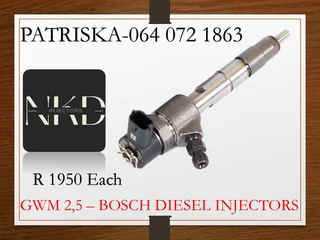 Gwm 2,5 Diesel Injectors For Sale