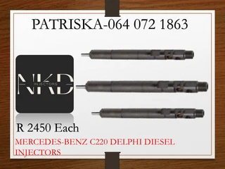 Mercedes C220 Diesel Injectors For Sale