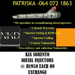 Kia Sorento Diesel Injectors For Sale