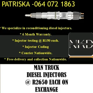 Man Truck Diesel Injectors For Sale