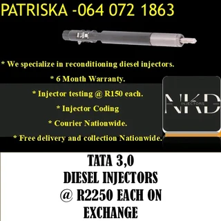 Tata 3.0 Diesel Injectors For Sale