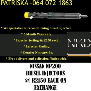 Nissan Np200 Diesel Injectors For Sale