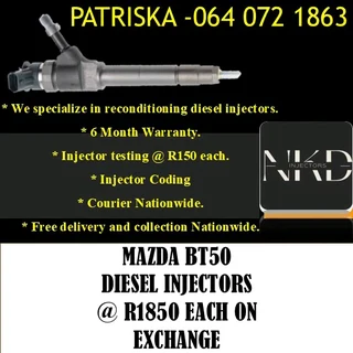 Mazda Bt50 Diesel Injectors For Sale