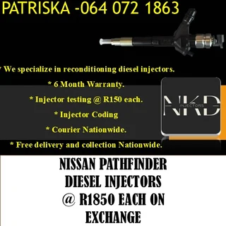 Nissan Pathfinder Diesel Injectors For Sale