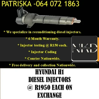 Hyundai H1 Diesel Injectors For Sale