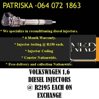 Vw And Audi Diesel Injectors For Sale