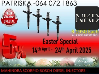 Mahindra Scorpio Diesel Injectors For Sale On Easter