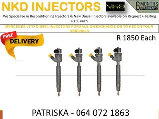 Mercedes Vito Fully Reconditioned Diesel Injectors And Tested For Quality