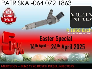 Mercedes C220 Diesel Injectors Or Sale