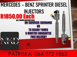 Mercedes Sprinter Diesel Injectors For Sale