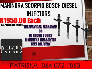 Mahindra Scoprio Diesel Injectors For Sale