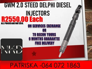 Gwm 2.0 Steed Diesel Injectors For Sale