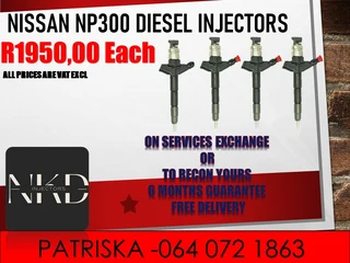 Nissan Np300 Diesel Injectors For Sale