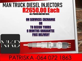 Man Truck Diesel Injectors For Sale