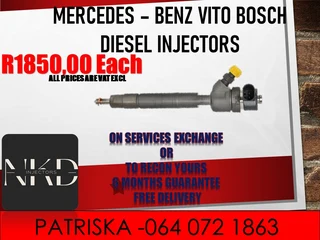 Mercedes Vito Diesel Injectors For Sale