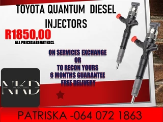 Toyota Quantum Diesel Injectors For Sale