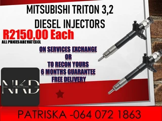 Mitsubishi Triton 3.2 Diesel Injectors For Sale