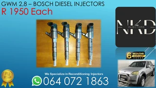 Gwm 2.8 Bosch Diesel Injectors