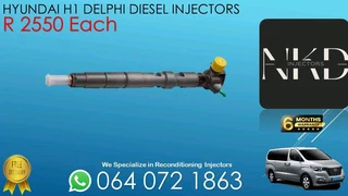 Hyundai H1 Delphi Diesel Injectors For Sale