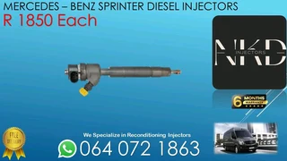 Mercedes Benz Sprinter Diesel Injectors For Sale